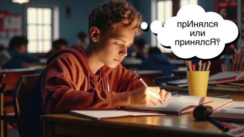 Даже 70% отличников неверно ставят ударения с этих глаголах - позор для учителя коллаж ИА Stavropol.Media и ИИ "Кандинский" (18+)