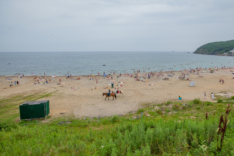 море, пляж лето,  отпуск, солнце, хорошая погода, купающиеся, Щитовая, горностай Мария Смитюк, ИА PrimaMedia