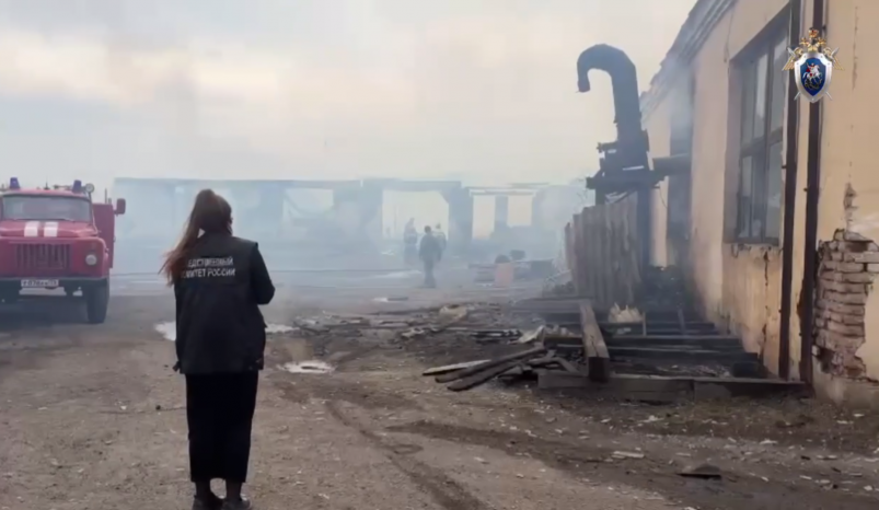 Место происшествия из видео СУ СК России по краю