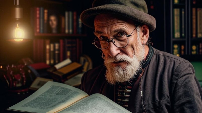 Вы признанный историк с книгой прошлого, если вспомните главные даты – ТЕСТ ИИ "Кандинский" (18+)