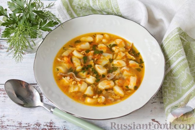 Куриный суп с творожными клёцками: обожают дети, и взрослые russianfood.com