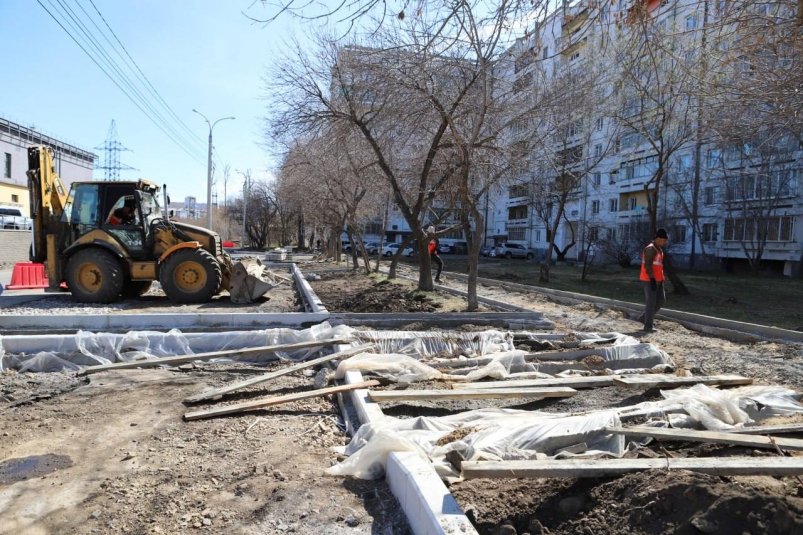 В Иркутске стартовал ремонт улицы Геологов Пресс-служба администрации города