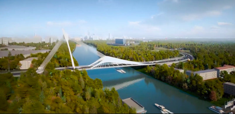 Власти анонсировали строительство нового моста через Москву-реку Пресс-служба Мэра Москвы