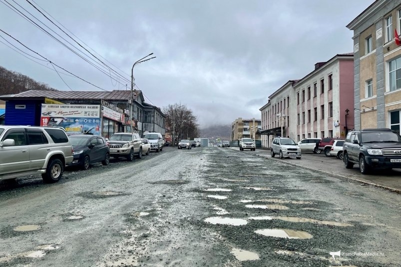 Улица Ленинская в Петропавловске-Камчатском, май 2025 года ИА KamchatkaMedia