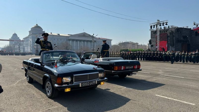 Парад Победы в Чите Анастасия Москалёва, ИА ChitaMedia