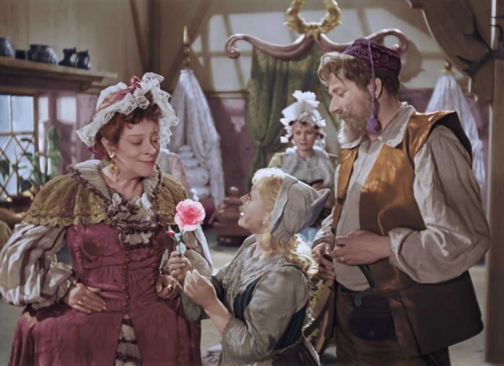 Тематическое фото Скриншот из фильма-сказки "Золушка" (0+), 1947 год