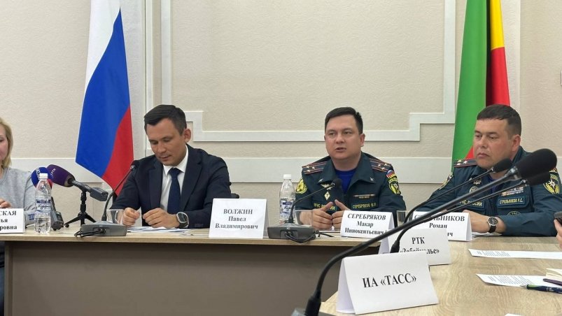 Брифинг по пожароопасной обстановке Анастасия Москалёва, ИА ChitaMedia