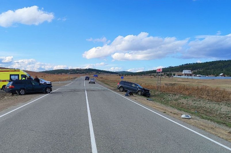 Авария в Селенгинском районе ГАИ Бурятии