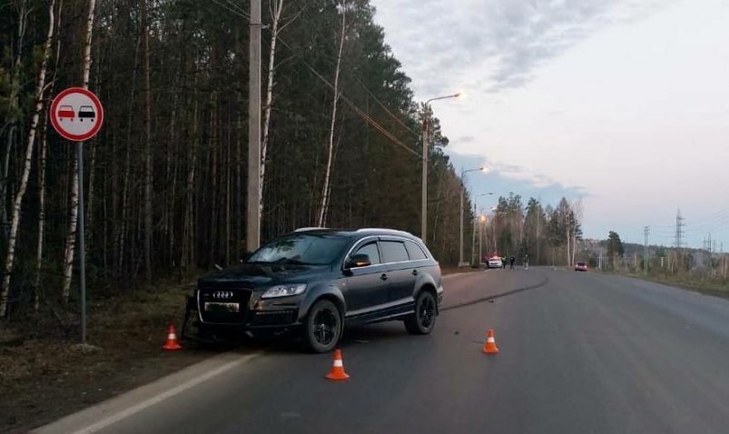 Audi выехал на встречку и столкнулся с 16-летним мотоциклистом в Усть-Илимске Пресс-служба региональной Госавтоинспекции