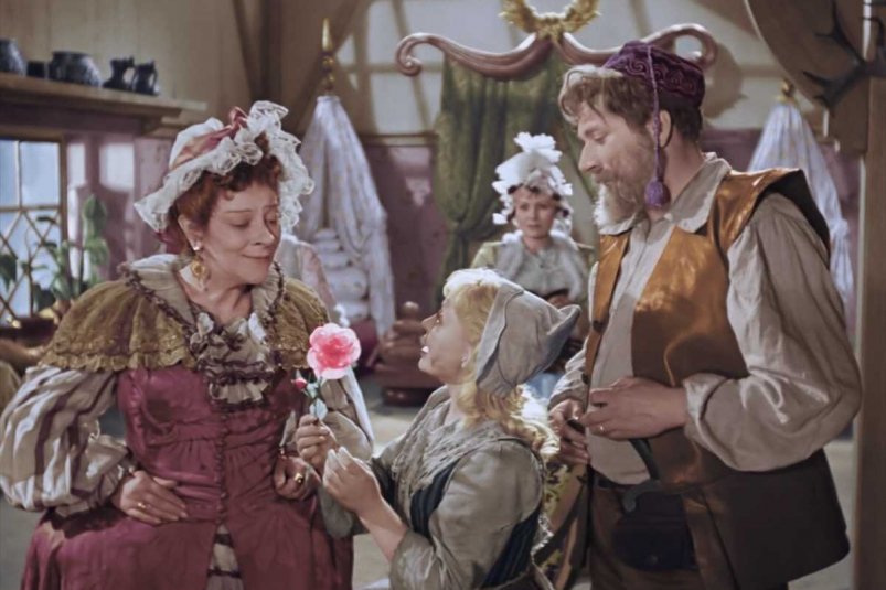 Сказка СССР кадр из сказки "Золушка", 1947 год