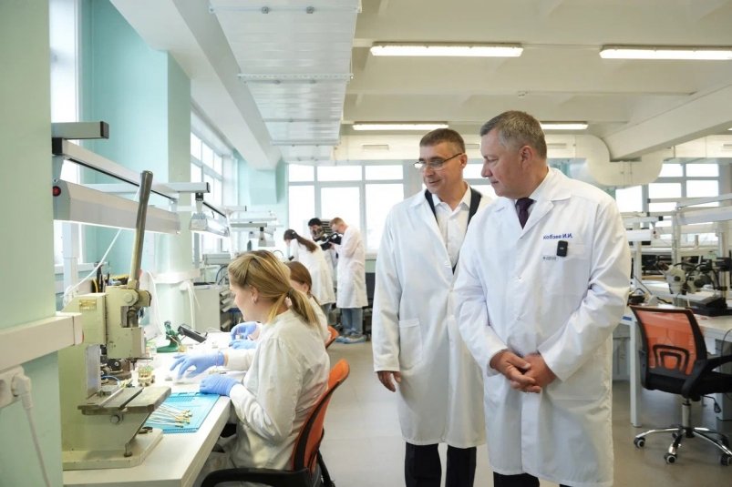 губернатор посетил предприятие правительство Иркутской области