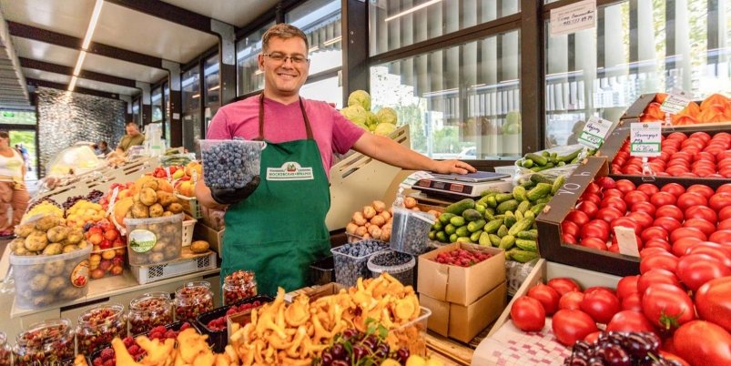 Собянин рассказал, откуда в Москву поставляют продукты на ярмарки выходного дня Пресс-служба Правительства Москвы