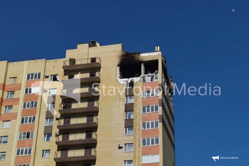 Очевидец задумалась об укрытиях после взрыва газа в Ставрополе ИА Stavropol.Media
