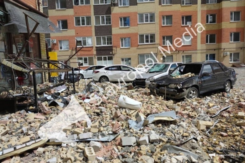 Газ разрушил 5 квартир  и 50 авто в Ставрополе ИА Stavropol.Media