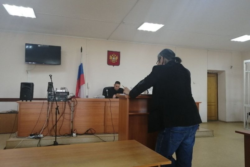 Судебное заседание Анета Абрамченко, ИА ChitaMedia