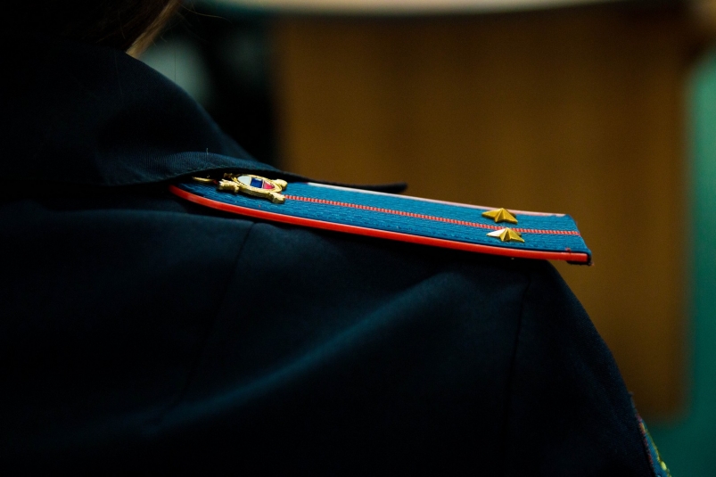 Полиция, полицейский (лейтенант), МВД Денис Таушканов, ИА SakhalinMedia
