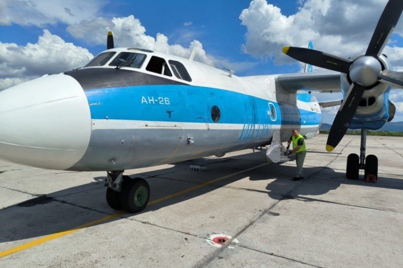 Самолёт для вызывания осадков ФБУ "Авиалесоохрана"