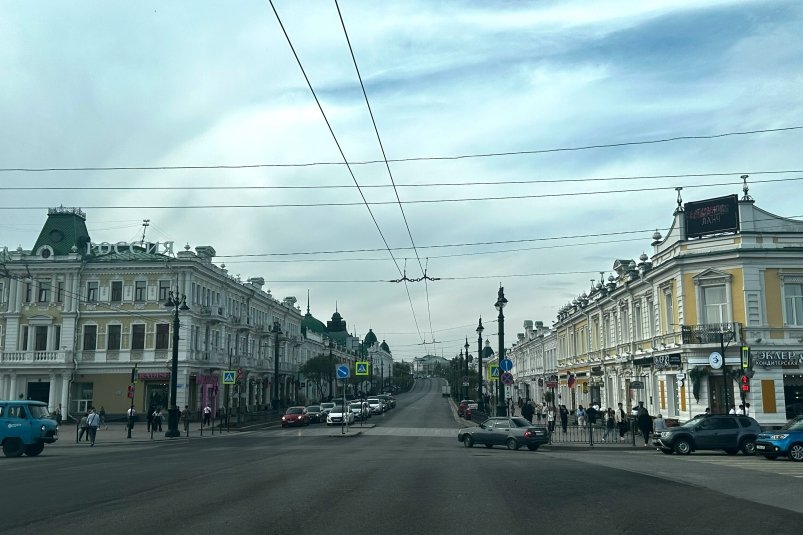 Улица Ленина в Омске ИА OmskMedia