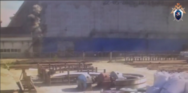 Появилось видео с места разрыва резервуара с угольной пылью на ТЭЦ-9 Ангарске СУ СКР по Иркутской области
