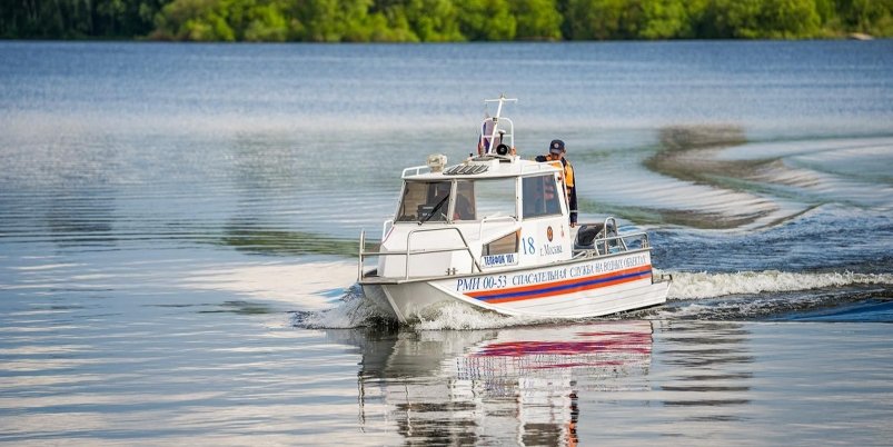 Московские спасатели усилили контроль за безопасностью на водоемах Пресс-служба Департамента жилищно-коммунального хозяйства города Москвы/