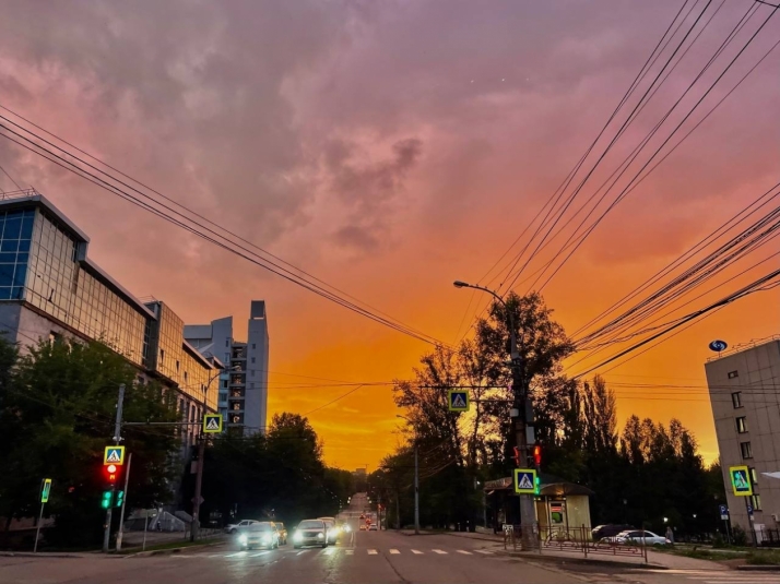 Иркутск. Закат Юлия Ушакова, ИА IrkutskMedia