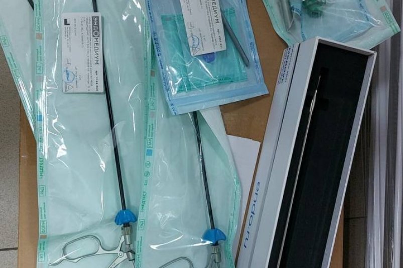Новое оборудование в городской больнице №1 предоставлено банком
