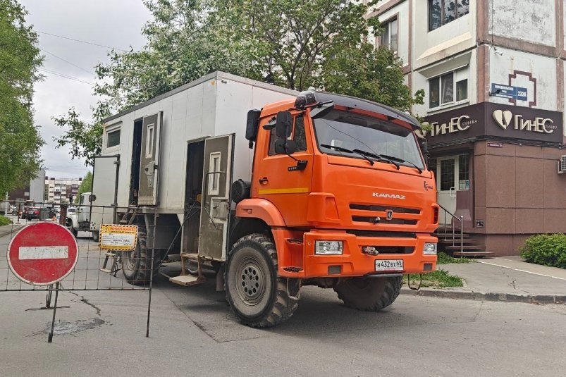 В Южно-Сахалинске перекрыли межквартальный проезд по улице Комсомольской пресс-служба РВК-Сахалин