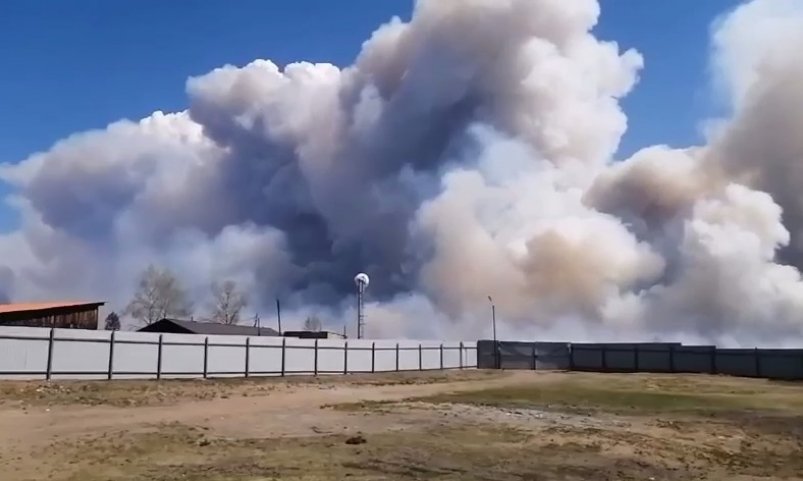 Лесной пожар возле Ильинки скриншот из видео тг-чата (18+) "Волонтёры Смоленки"