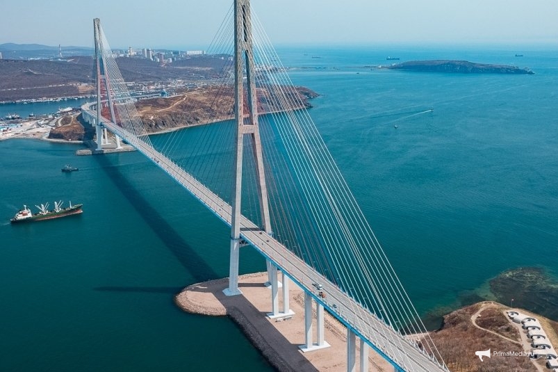 Мост на остров Русский Илья Аверьянов, ИА PrimaMedia