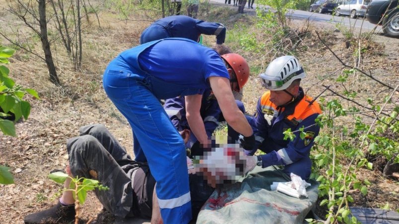 Пострадавшие в аварии пресс-службы "Забайкалпожспаса"