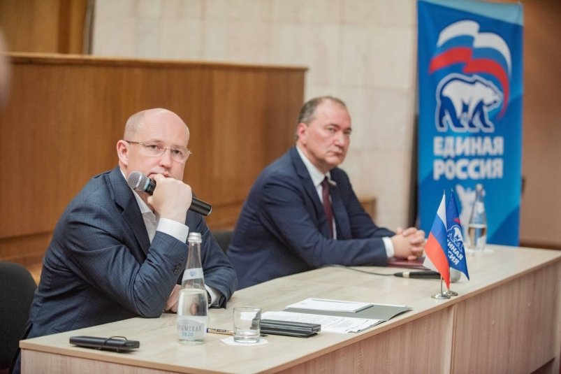 Кандидаты в губернаторы Севастополя встретились с  Гагаринским партактивом Соцсети губернатора Севастополя Михаила Развожаева