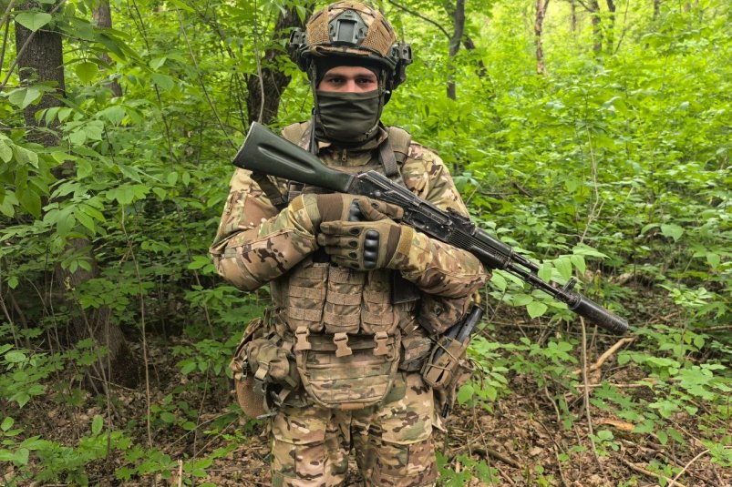 Военнослужащий с позывным "Ламбада" Станислав Смагин