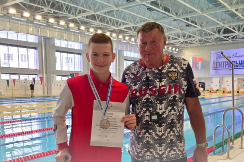 Донской пловец Александр Куликов завоевал "серебро" на чемпионате России Из архива министерства спорта Дона