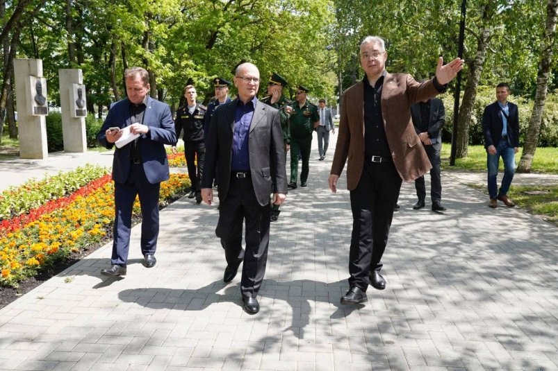 Глава Ставрополья презентовал Сергею Кириенко объекты патриотического воспитания в краевом центре Правительство Ставрополья