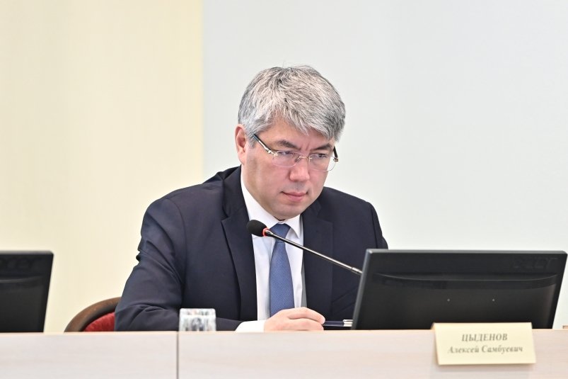 Глава Бурятии Алексей Цыденов. пресс-служба правительства Бурятии