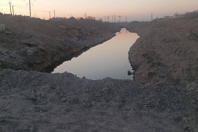 Реконструкция дамбы в Чите тг-канал (18+) "Чита и Забайкалье. Ох и Новости"