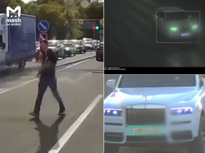 В Санкт-Петербурге Rolls-Royce сбил мотоциклиста при опасном манёвре Telegram-канал @mashmoyka