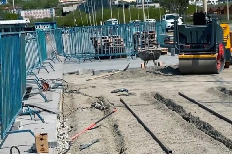 Благоустройство набережной Озерновской Косы в Петропавловске завершится к середине лета Пресс-служба Правительства Камчатского края