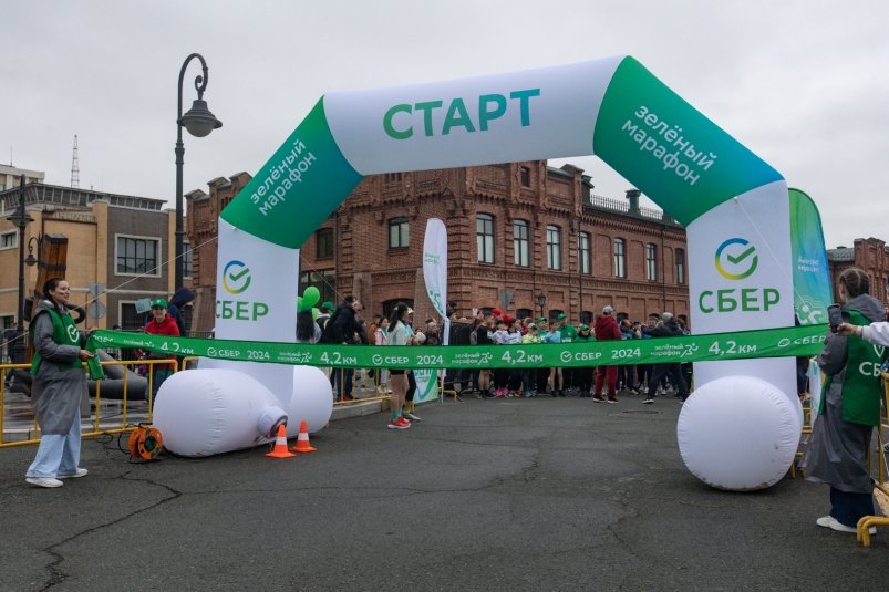 140 тысяч бегунов вышли на старт СберПраймЗелёного Марафона Дмитрий Осипчук, ИА PrimaMedia.ru