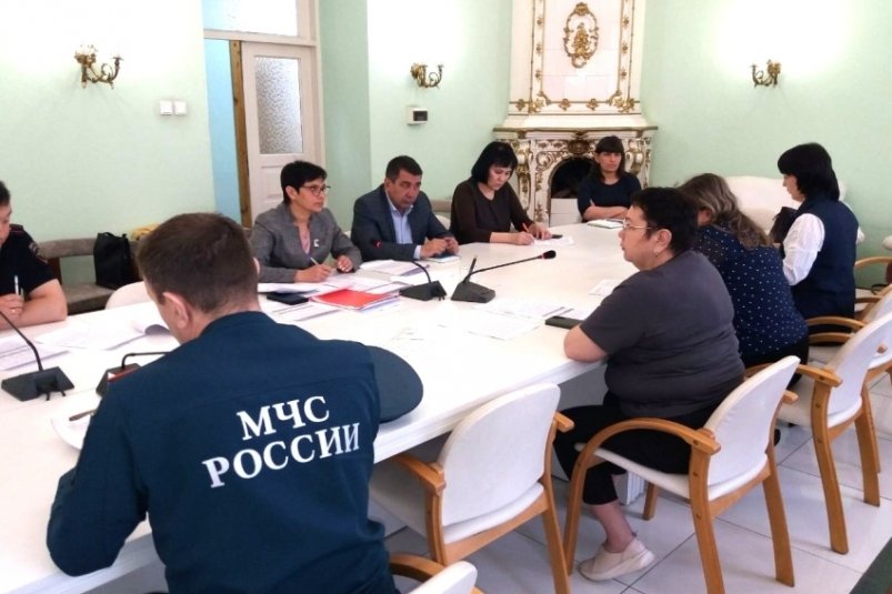 Штаб по подготовке к учениям Госветслужба Забайкальского края