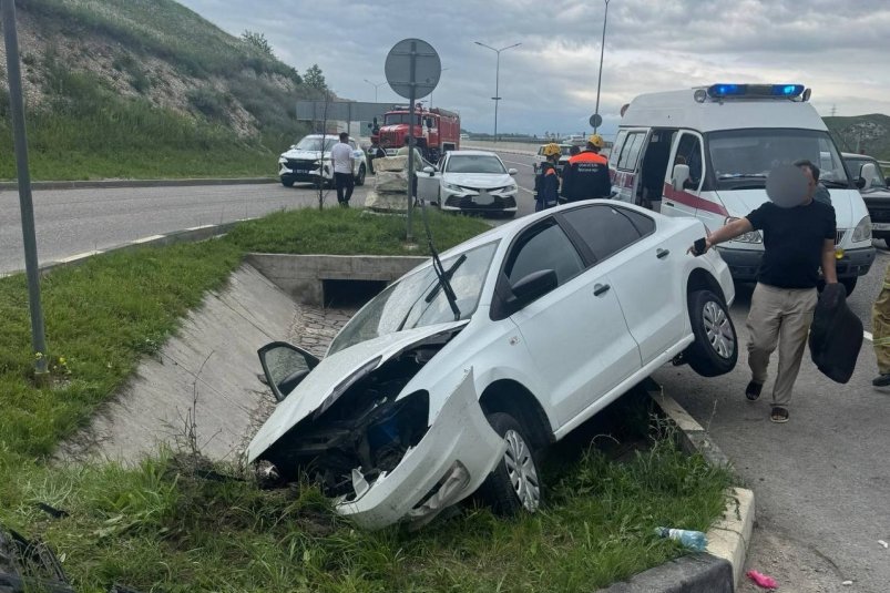В Предгорном округе в результате несоблюдения скоростного режима пострадали пять человек Госавтоинспекция Ставрополья