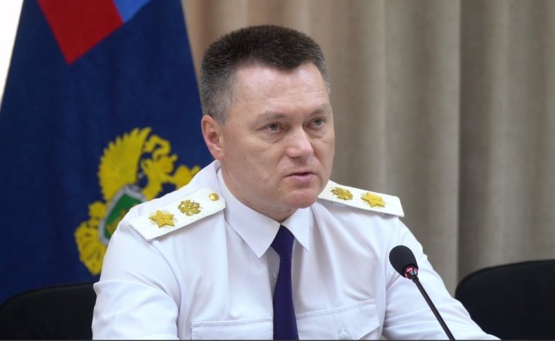 Генпрокурор России Игорь Краснов скриншот из видео тг-канала Генпрокуратуры РФ