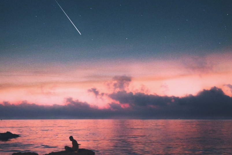 Звезды, небо, закат unsplash.com