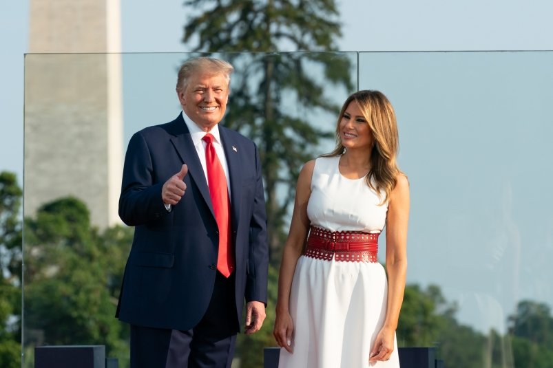 Трамп посетил театральное представление вместе с женой Меланией commons.wikimedia.org