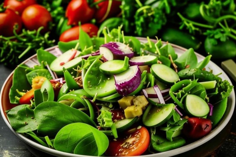 7 групп продуктов, которые должны составлять основу правильного рациона сгенерировано сервисом "Кандинский" (18+)