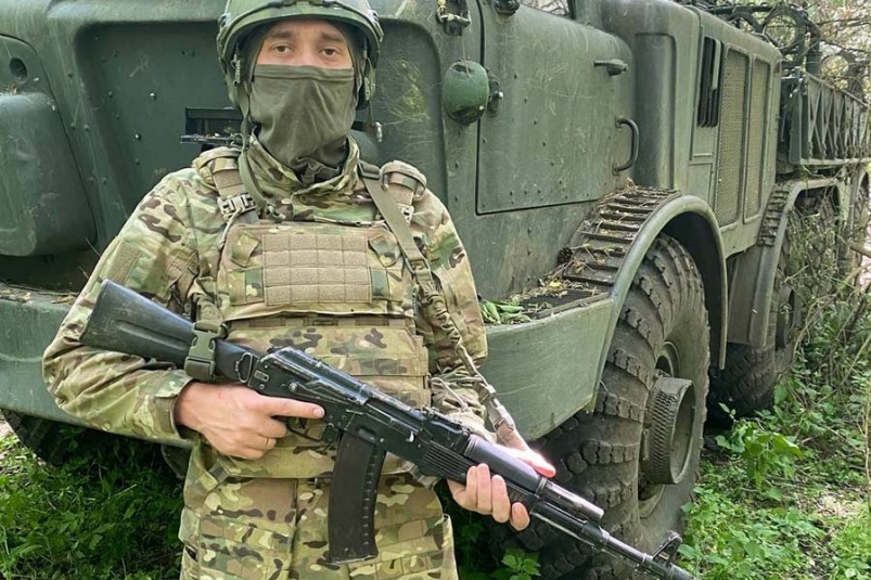 Воля и огонь: история бойца с позывным "Дакар" Фото из архива старшего офицера по ВПР 40-й отдельной гвардейской бригады морской пехоты