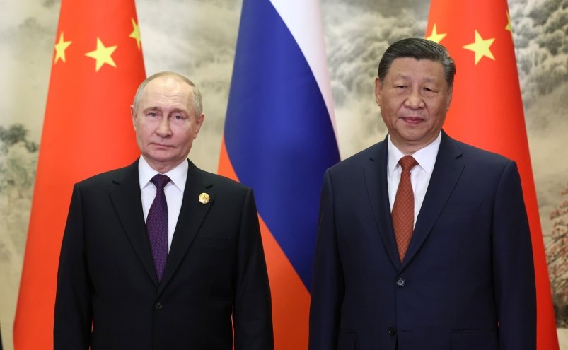 Президент РФ Владимир Путин и председатель КНР Си Цзиньпин Kremlin.ru