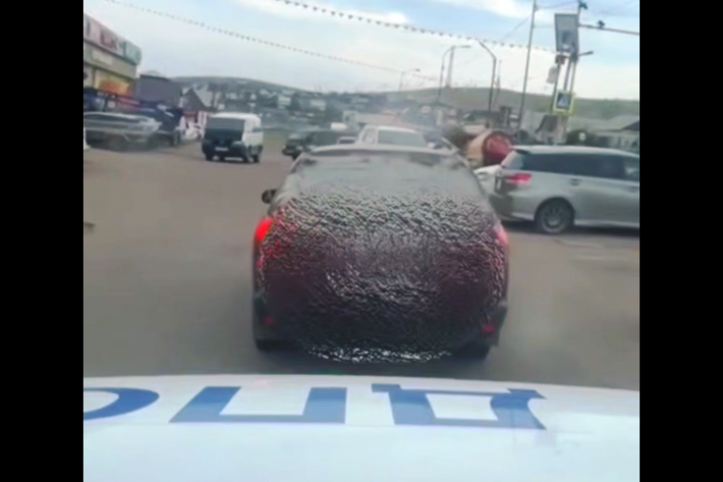 В Бурятии задержали водителя с чужими номерами ГИБДД по Бурятии