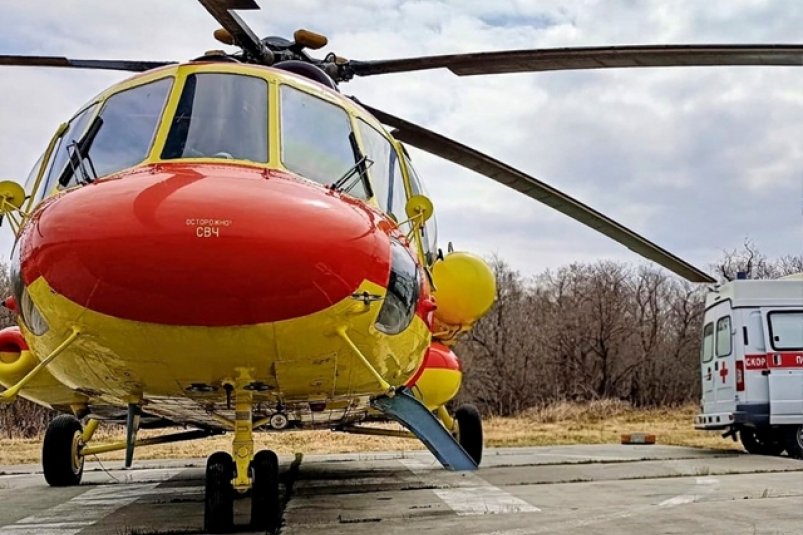 Туриста эвакуировали вертолётом из парка Налычево на Камчатке ТГ-канал Сергея Лебедева