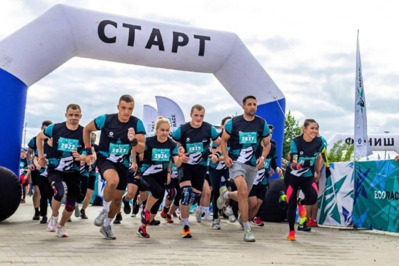 Гонка с препятствиями &quotECO RACE" (16+) прошла в День молодежи в Усолье -Сибирском Пресс-служба ФЭО